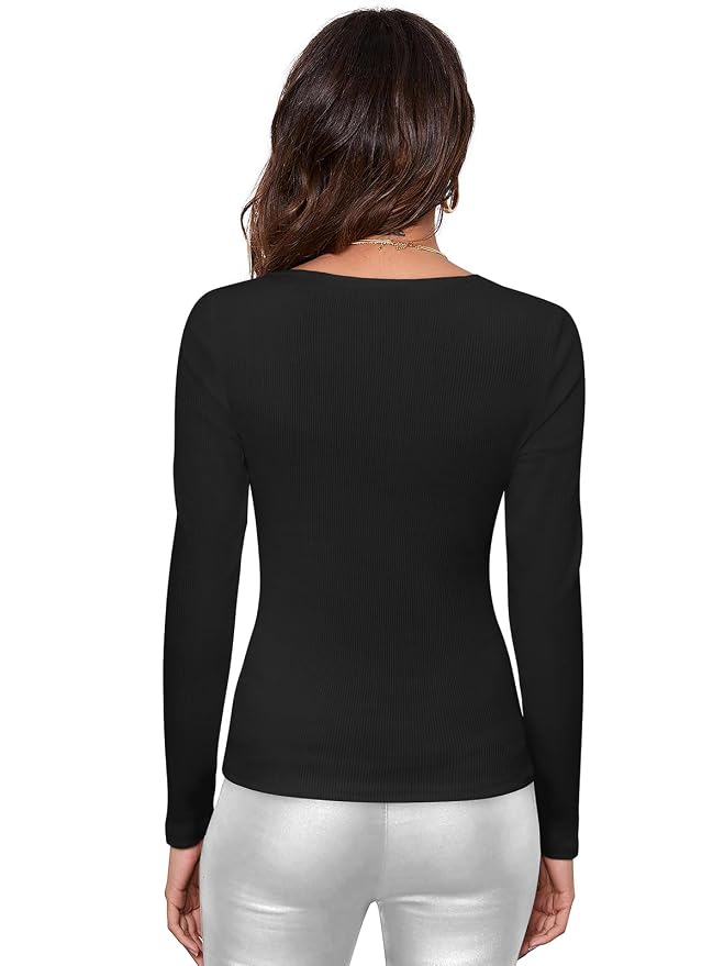 Women Solid Knits Sweetheart Neck Cotton Top