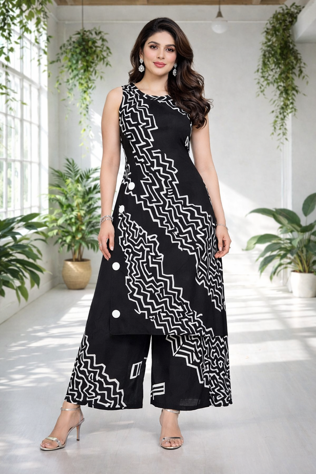Modern palazzo sets designed for effortless elegance—where comfort meets contemporary Indian style.