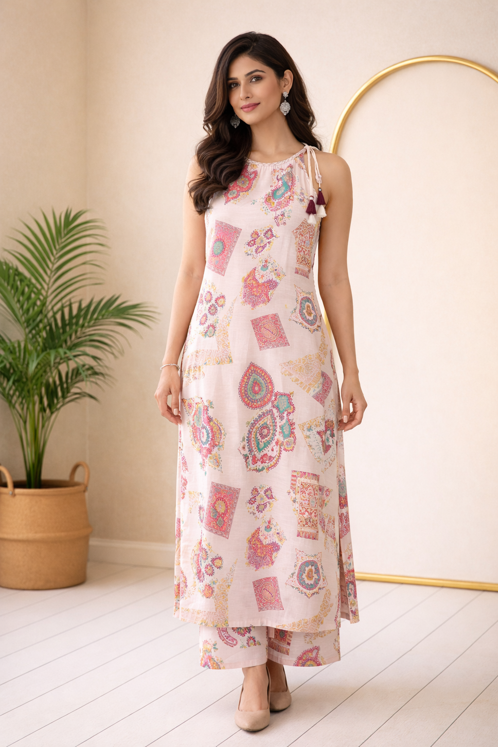 Elegant everyday ethnic wear that blends comfort with timeless Indian Multicolor prints